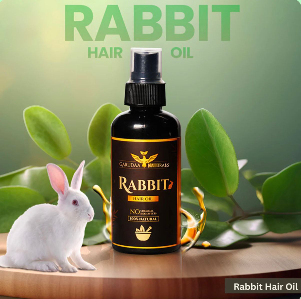 Rabbit Blood Hair Oil(5.0 ⭐⭐⭐⭐⭐ 30,845 REVIEWS) Globally