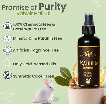 Rabbit Herbal Hair Oil – 100% Stronger, Healthier Growth