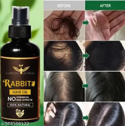 Rabbit Herbal Hair Oil – 100% Stronger, Healthier Growth
